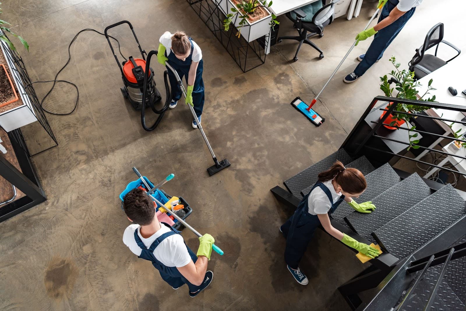 Commercial Cleaning Background
